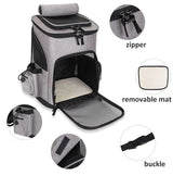 Expandable Pet Backpack Cats Dogs - Large Travel Carrier Portable Bag