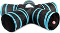Load image into Gallery viewer, Foldable Cat Play Tunnel: Fun for Playful Pets

