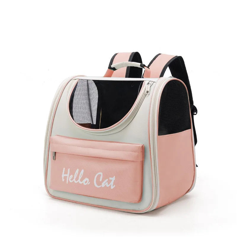 Cat Backpack Carrier for Travel: Windproof & Outdoor-Ready