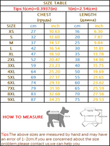 Text Pattern Dog Hoodies for Autumn and Winter