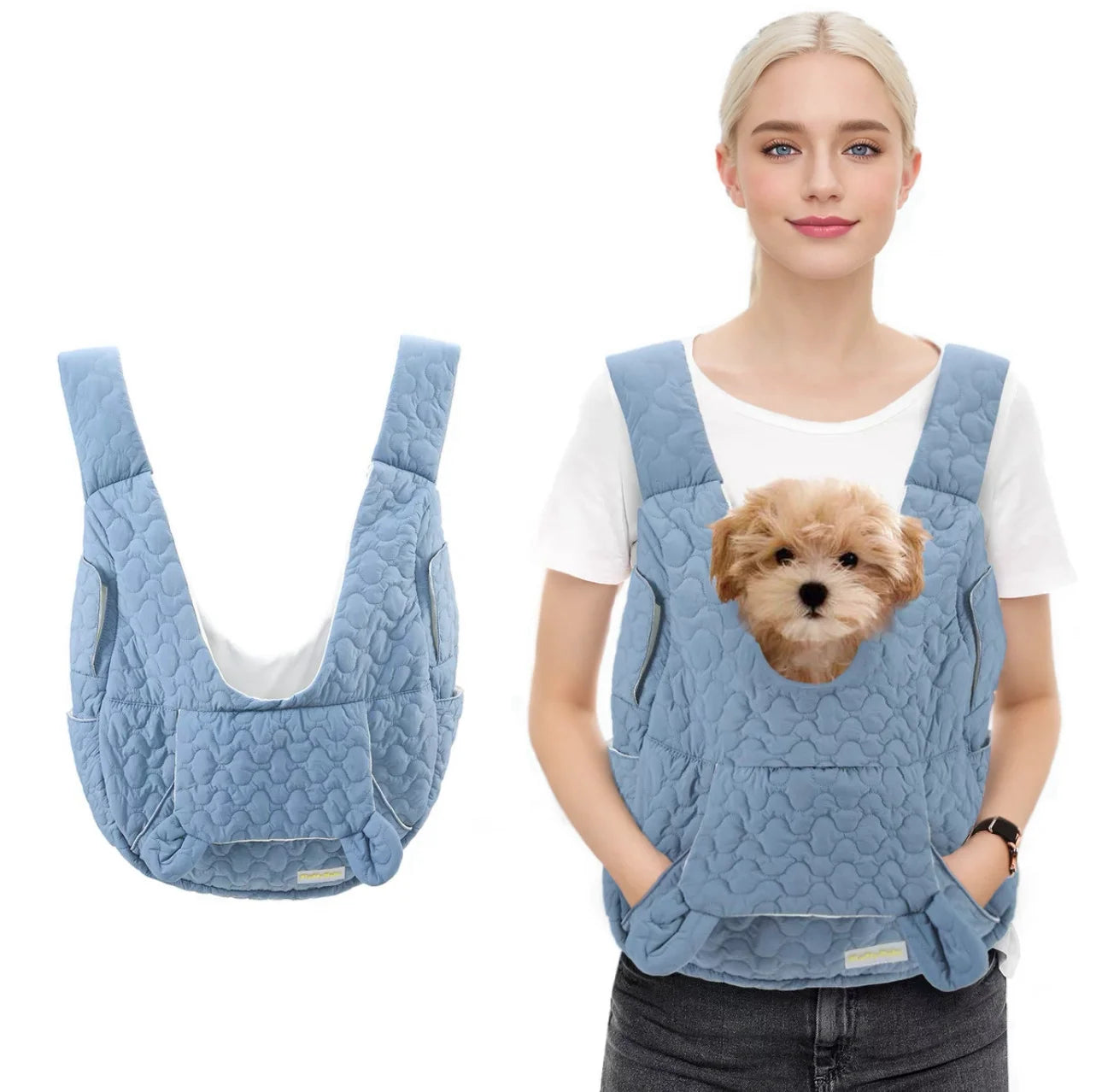 Pet Carrier Backpack for Small Dogs & Cats