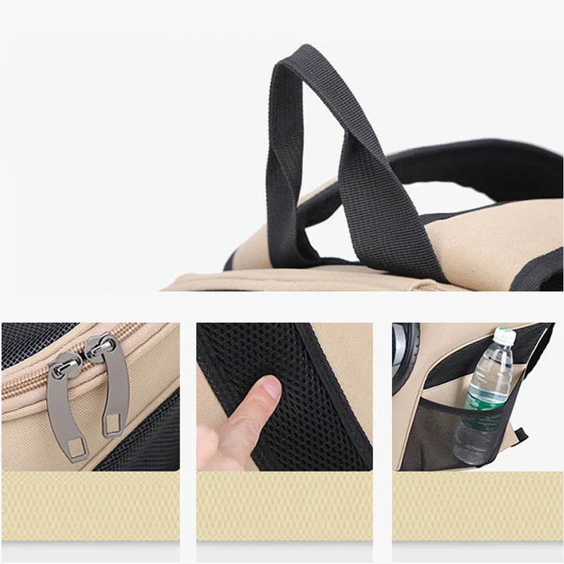 Cat Backpack Carrier with Space Capsule Bubble