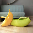 Load image into Gallery viewer, Banana Cat Bed: Cute & Cozy Pet House
