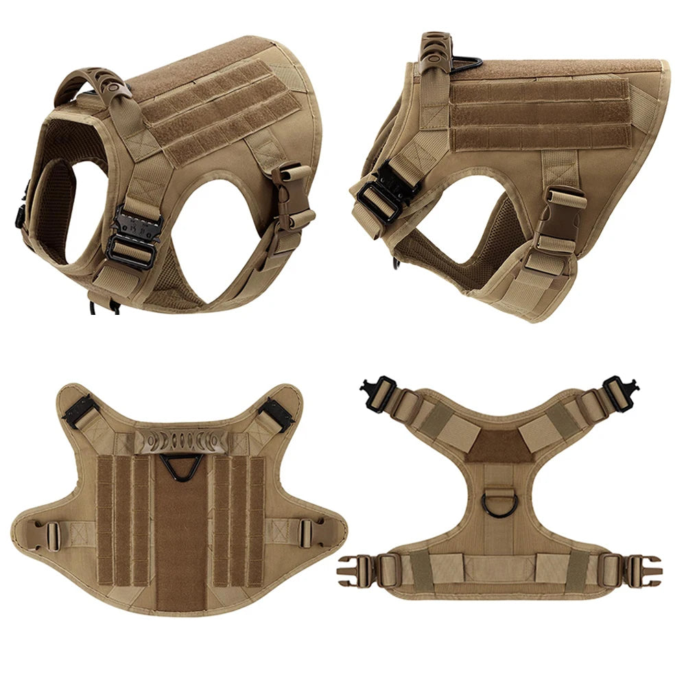 Tactical Dog Harness Vest for Training