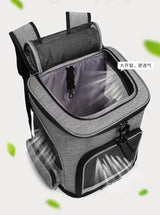 Expandable Pet Backpack Cats Dogs - Large Travel Carrier Portable Bag