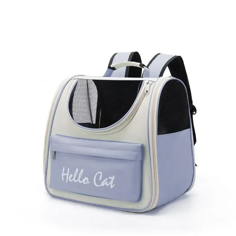 Cat Backpack Carrier for Travel: Windproof & Outdoor-Ready