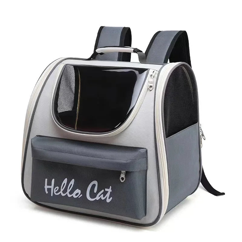 Cat Backpack Carrier for Travel: Windproof & Outdoor-Ready