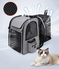 Load image into Gallery viewer, Pet Backpack Carrier: Breathable & Expandable
