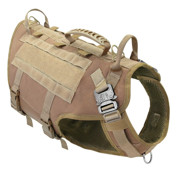 Military-Grade No-Pull Tactical Dog Harness YourCatBackpack