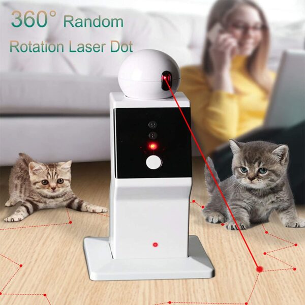 Automatic Cat Laser Toy for Cats and Kittens YourCatBackpack