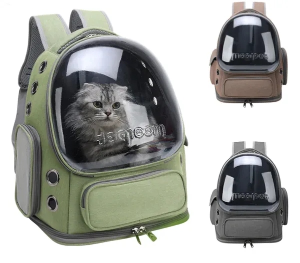 Crystal Clear Breathable Transparent Cat Carrier Backpack for Small Pets Best Sellers YourCatBackpack