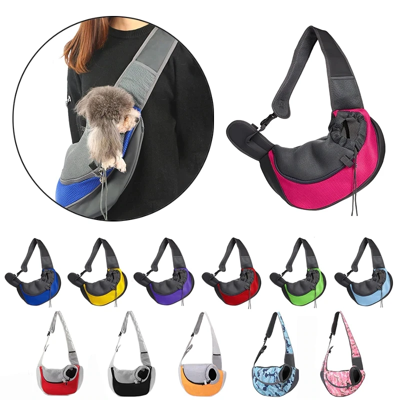 Cozy Mesh Pet Sling Carrier for Small Dogs and Puppies Best Sellers YourCatBackpack