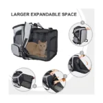 Ultimate Comfort Expandable Pet Backpack for Cats and Small Dogs Cat Carrier Backpacks YourCatBackpack