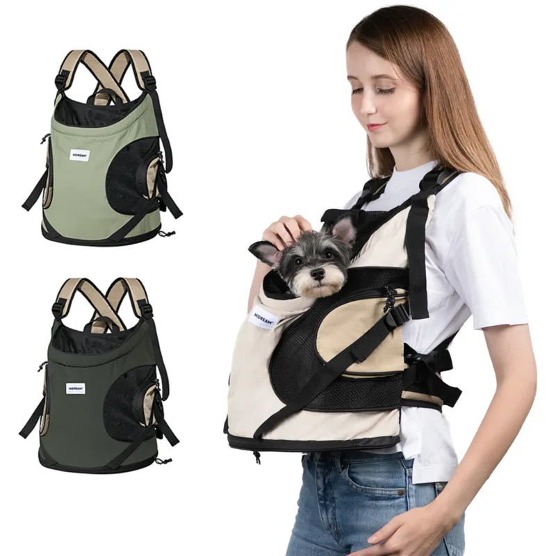 Luxury Breathable Puppy Chest Sling Bag for Puppy & Kitten Cat Carrier Backpacks YourCatBackpack